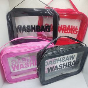 کیف آرایشی واش بگ بزرگ ورنی