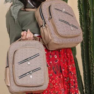 کوله آرمانی جلو زیپ