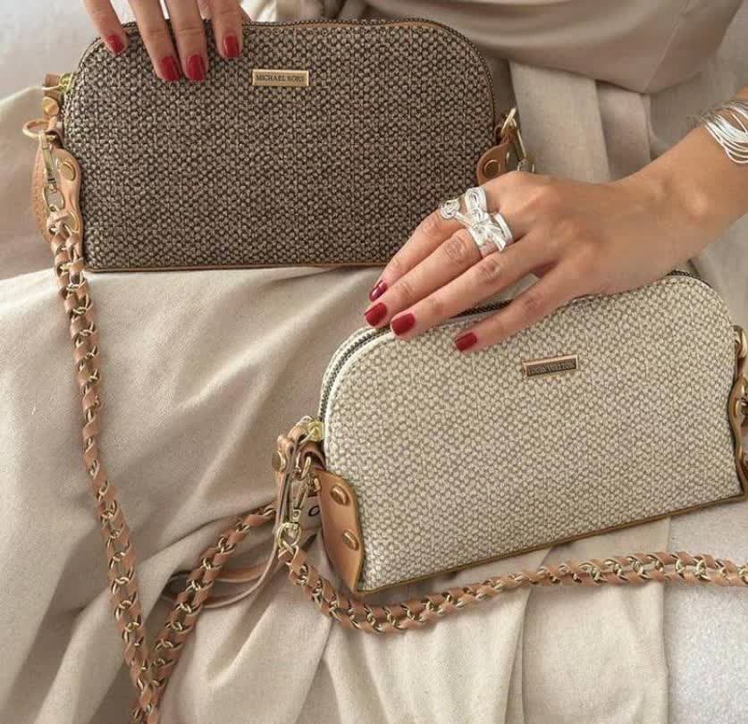 کیف مجلسی طرح کنف با بند بافتی