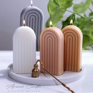 شمع رنگین کمانی