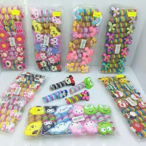 کش مو سیم تلفنی عروسکی