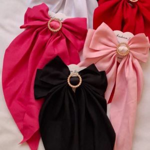 گیره فرانسوی پاپیونی دنباله دار