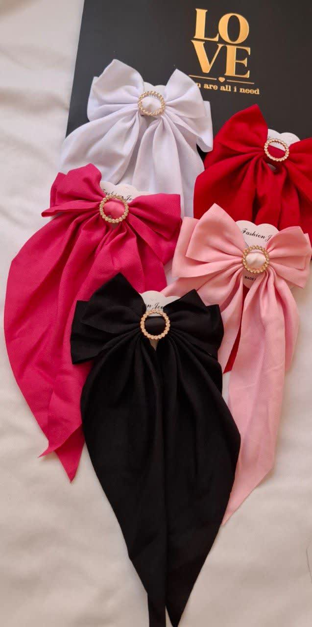 گیره فرانسوی پاپیونی دنباله دار