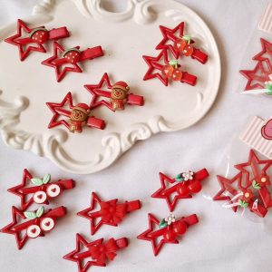 گیره انبری فلزی ستاره پیکسلی جفتی