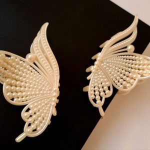 کلیپس مرواریدی پروانه