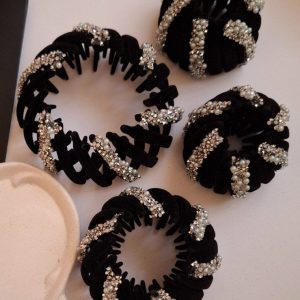 کلیپس آکاردئونی چنگکی نگین سوارسکی