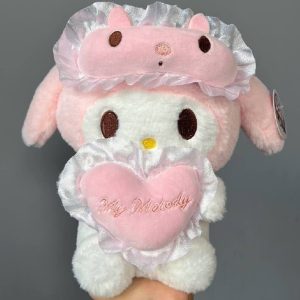 عروسک ملودی قلب به دست چشم بند دار پولیشی خارجی 💥💥💥