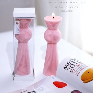 شمع استوانه یک توپ